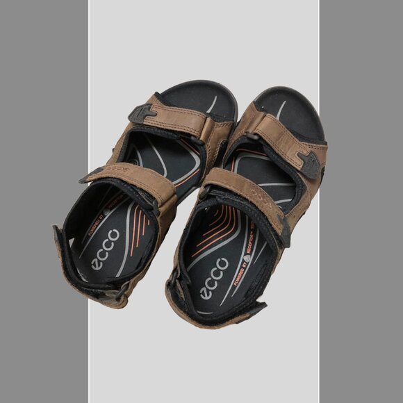 NEW! Men's Nubuck Outdoor Sandal ECCO Offroad Receptor Technology Sz EU 40 - Picture 4 of 8